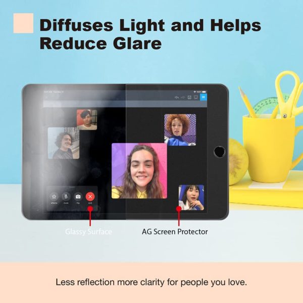 AG2 Anti-Glare Screen Protector for 2019 iPad mini 4/5, 7.9 Inch [2 Pack] - Image 2