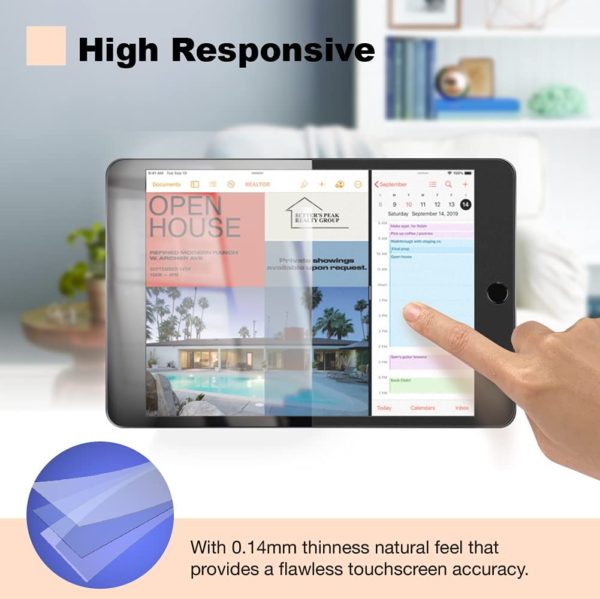 AG2 Anti-Glare Screen Protector for 2019 iPad mini 4/5, 7.9 Inch [2 Pack] - Image 5