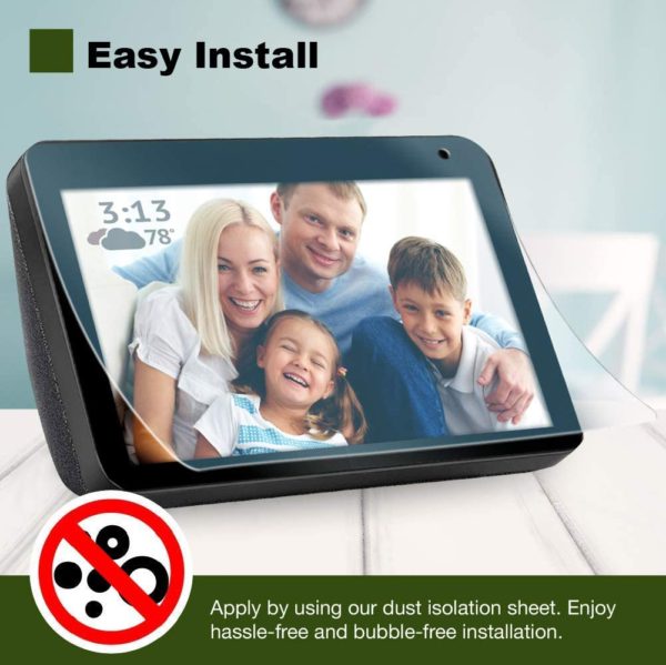 AG2 Anti-Glare Screen Protector for Amazon Alexa Echo Show 8 [2 Pack] - Image 5