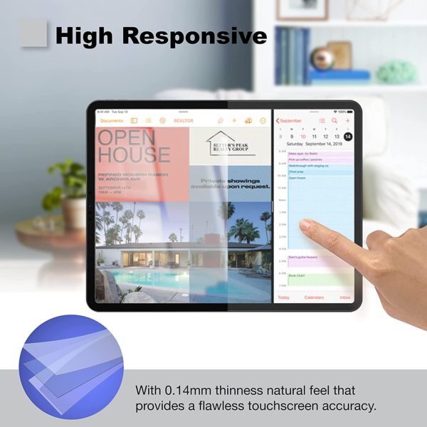 AG2 Anti-Glare Screen Protector for 2021 iPad mini 6 8.3 Inch [2 Pack] - Image 3