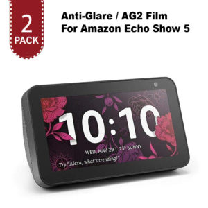AG2 Anti-Glare Screen Protector for Amazon Alexa Echo Show 5 [2 Pack]
