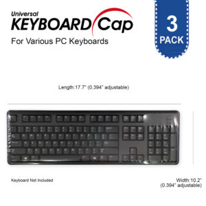 Universal Keyboard Cap for Desktop Keyboard (Rt-SC03) [3 Pack]