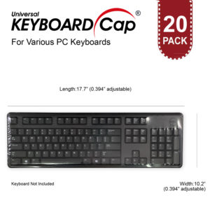 Universal Keyboard Cap for Desktop Keyboard [20 Pack]