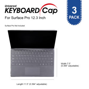 Keyboard Cap for Surface Pro 2018 6/5/4  [3 Pack]