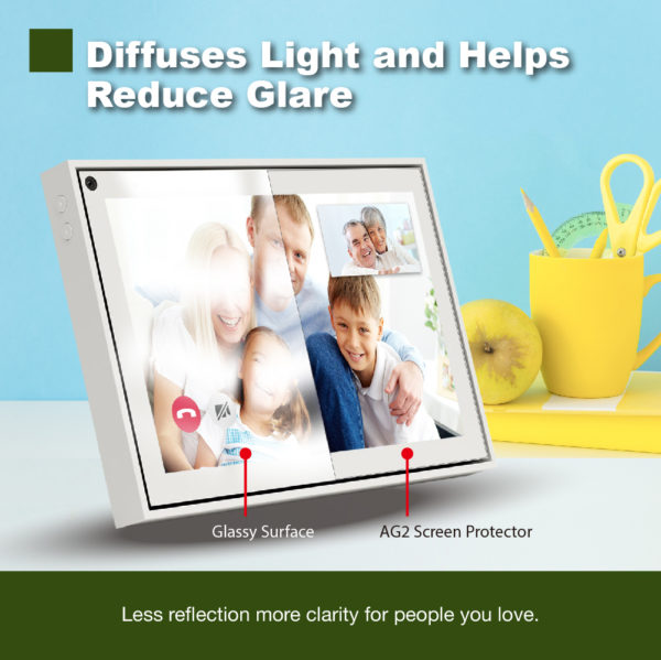 AG2 Anti-Glare Screen Protector for FaceBook Portal Mini 8" - Image 4