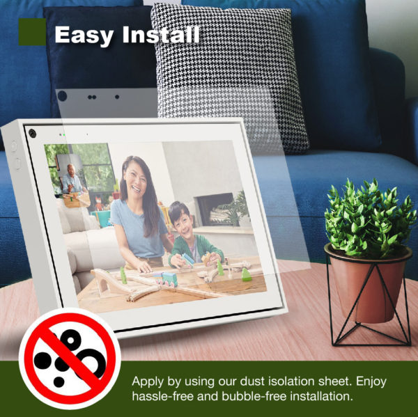 AG2 Anti-Glare Screen Protector for FaceBook Portal Mini 8" - Image 3
