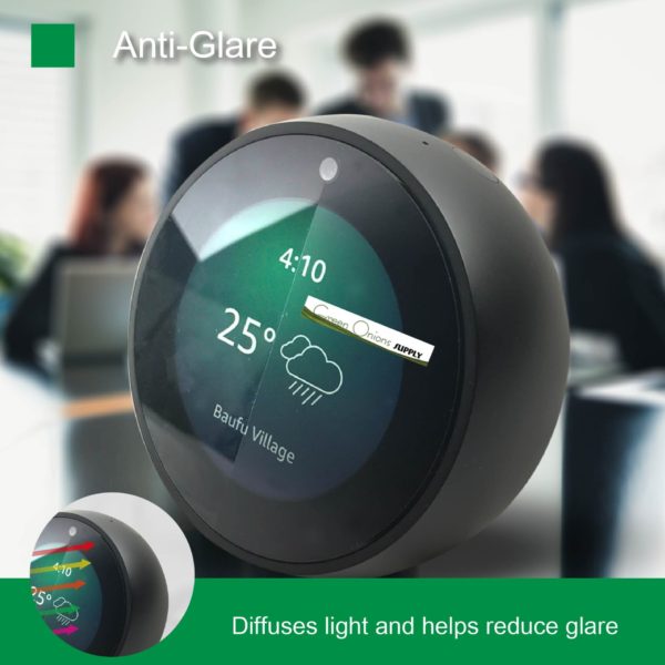 AG2 Anti-Glare Screen Protector for Amazon Alexa Echo [2 Pack] - Image 3